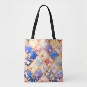 Bolsa Tote Flor quadrado 005