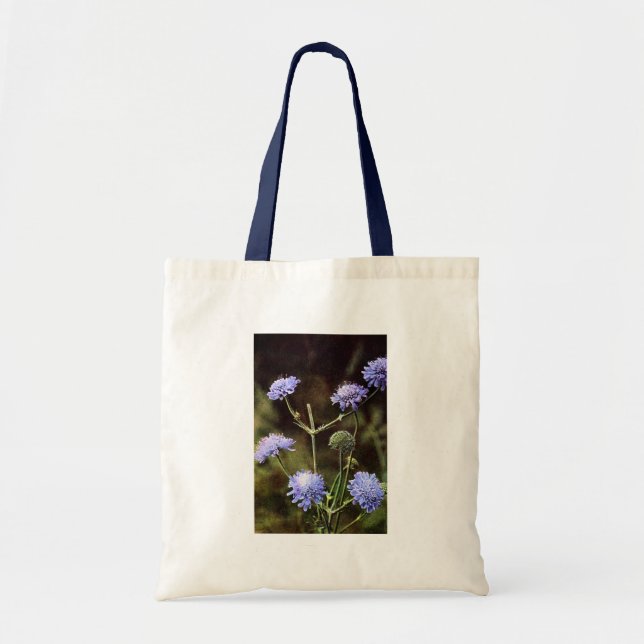 Bolsa Tote Flor Selvagem: Campo Escabioso (Frente)