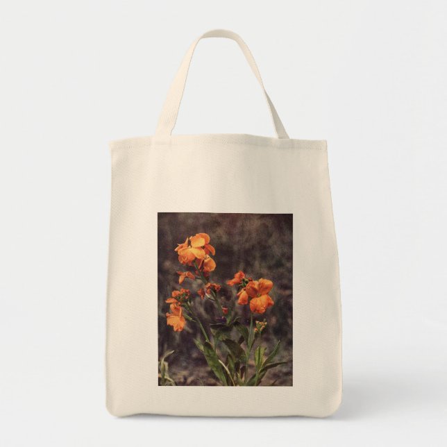 Bolsa Tote Flor selvagem: Wallflower (Frente)