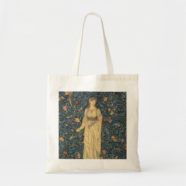 Bolsa Tote Flora antiga de William Morris (Frente)