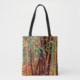 Bolsa Tote Flora Exótica nº 6 em Sunshine Dazzle