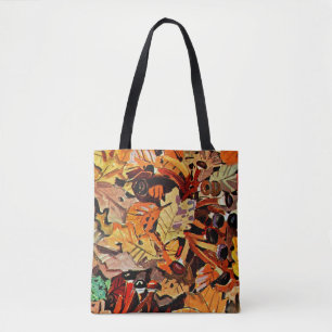 Bolsa Tote Flora Exótica nº 8 no Sunshine Dazzle