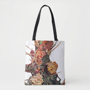 Bolsa Tote Flora Exótica nº 9 em Sunshine Dazzle