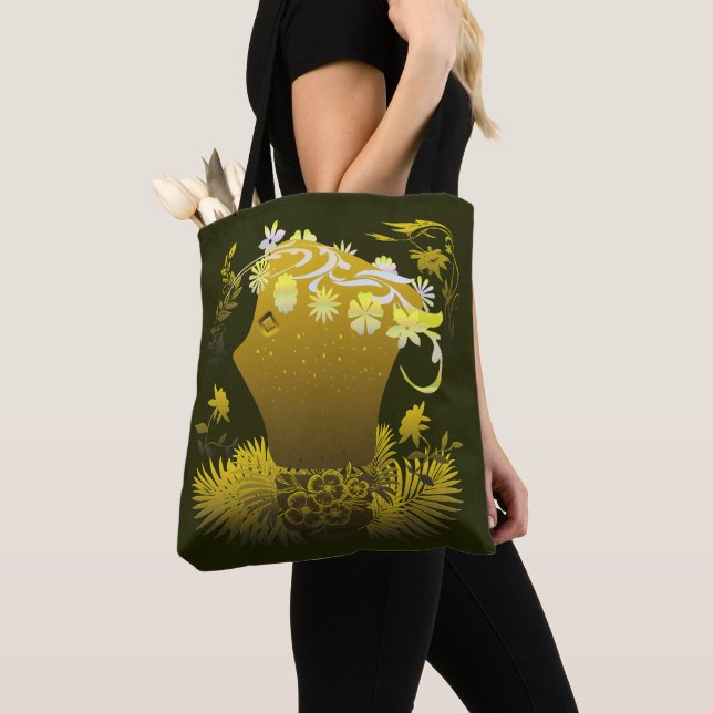Bolsa Tote Flora the Goddess of Flowers (Close Up)