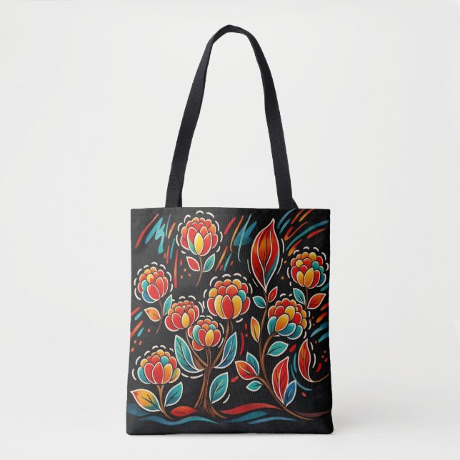 Bolsa Tote Floração Noturna (Frente)