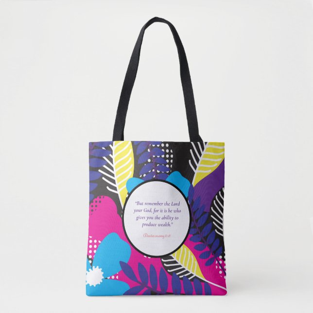 Bolsa Tote Floral (Frente)