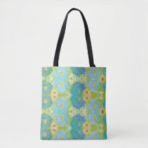 Floral Aquarela Azul e Amarelo