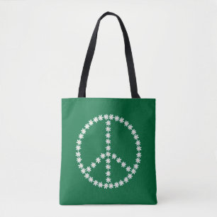 Bolsa Tote Floral de Paz