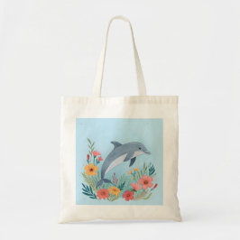 Bolsa Tote Floral Dolphin