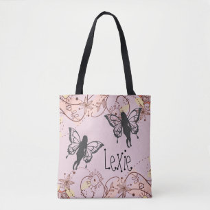 Bolsa Tote Floral Fantasy Fairies