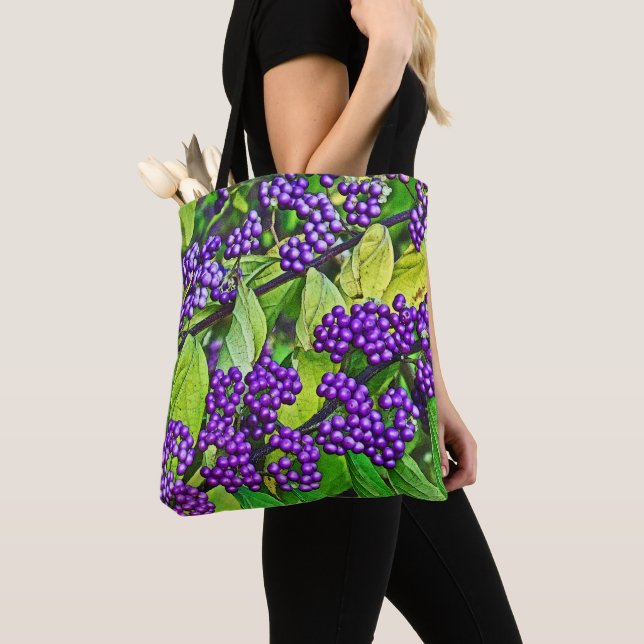 BOLSA TOTE FLORAL/PLANTA/BELEZA (Close Up)