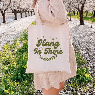 Bolsa Tote Floral Retro 'Segure Firme' Positividade