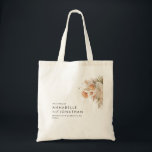 Bolsa Tote Floral russo de pampas do casamento<br><div class="desc">Terracotta,  bolsa de casamento rústico,  moderno e botânico,  típico dos pampas. Uma coleção moderna.</div>