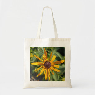 Bolsa Tote Floral Susana Olhos Negros Flor Silve