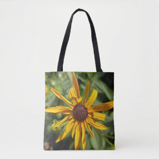 Bolsa Tote Floral Susana Olhos Negros | Flor Silve