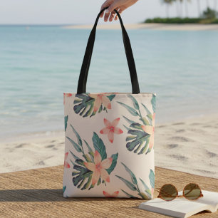 Bolsa Tote Floral Tropical Diário