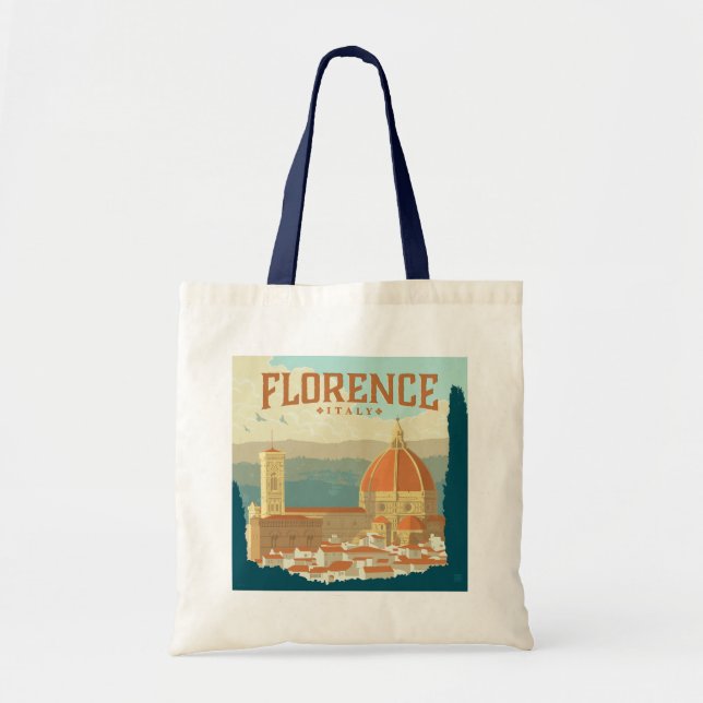 Bolsa Tote Florença, Itália (Frente)