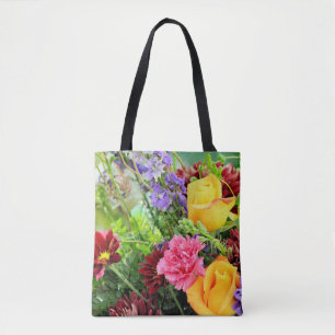 Bolsa Tote Flores