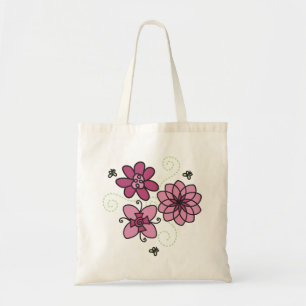 Bolsa Tote Flores