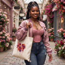 Bolsa Tote Flores