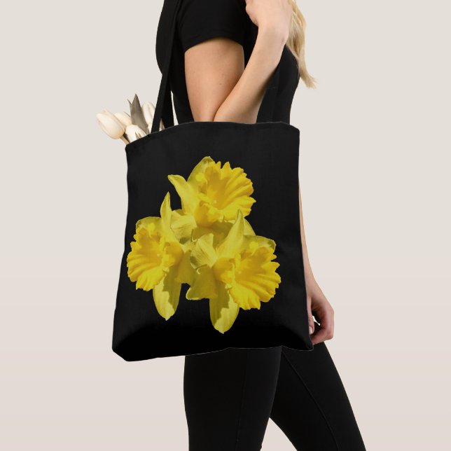 Bolsa Tote Flores Amarelas de Daffodil (Close Up)