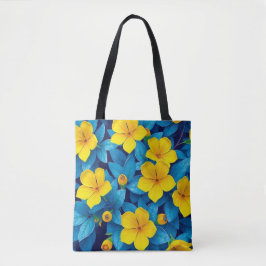 Bolsa Tote Flores Amarelas - Mediterrâneo