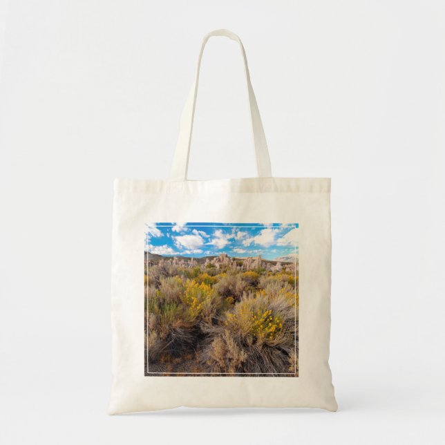 Bolsa Tote Flores | Blooming Sagebrush California (Frente)