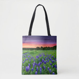 Bolsa Tote Flores Bluetooth no Texas Sunset