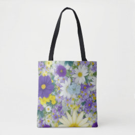 Bolsa Tote Flores bonito misturadas