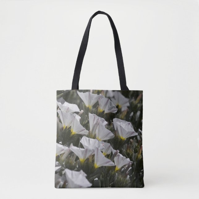 Bolsa Tote Flores brancas (Frente)
