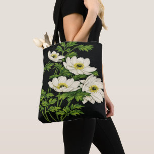 Bolsa Tote Flores Brancas Silvestres Floral