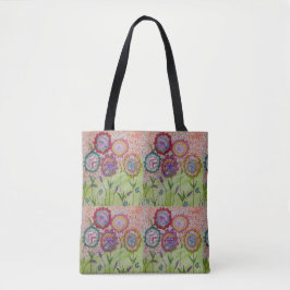 Bolsa Tote Flores Caprichosas 