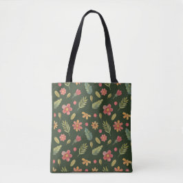 Bolsa Tote Flores Caprichosas da Floresta
