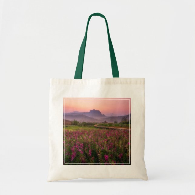 Bolsa Tote Flores | Chiang Dao, Chiang Mai, Tailândia (Frente)