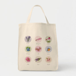 Bolsa Tote Flores da Nova Inglaterra