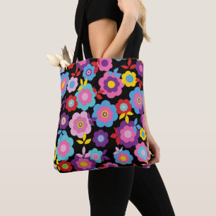 Bolsa Tote Flores da Primavera de Eilin