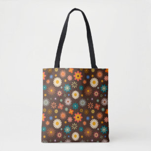 Bolsa Tote Flores de Aquarela de Primavera Floral Elegante