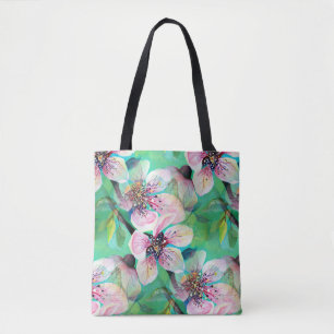 Bolsa Tote Flores de Árvores de Cereja Sakura Japonesas