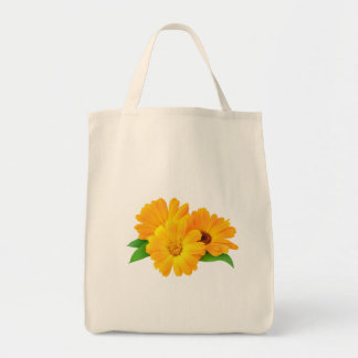 Bolsa Tote Flores de Calendário Organizadas