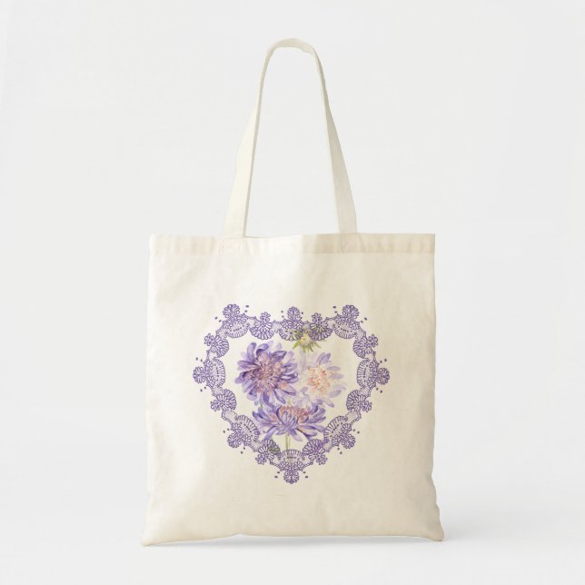 Bolsa Tote flores de campo (Frente)