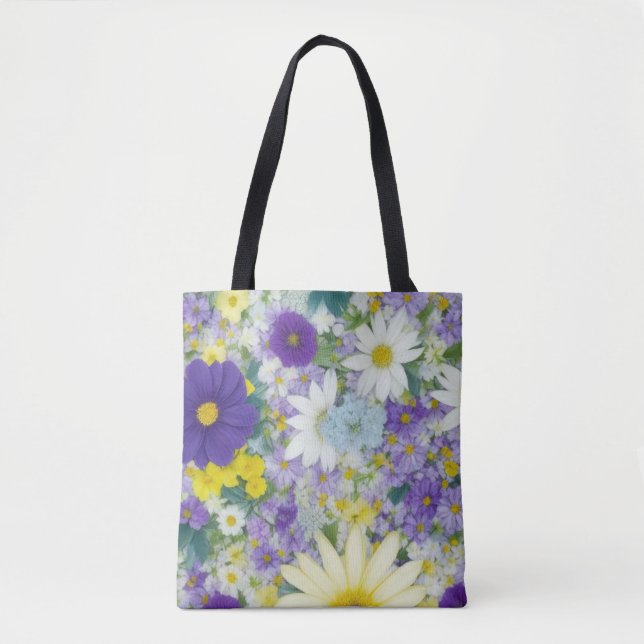 Bolsa Tote Flores de Casa Bonita (Frente)