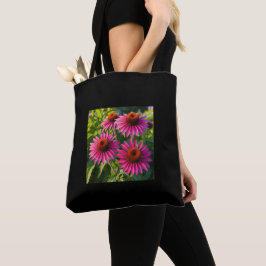 Bolsa Tote Flores de Echinacea Ombro de Tota Clássico