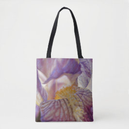 Bolsa Tote Flores de Fé Roxo-Bolsa