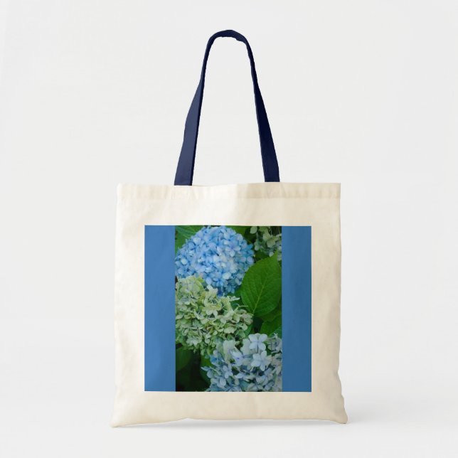 Bolsa Tote Flores de Hydrangea (Frente)