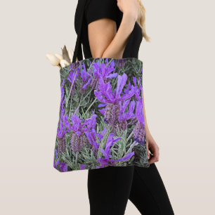 Bolsa Tote Flores de Lavanda Espanhola