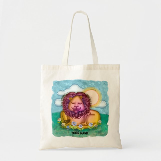 Bolsa Tote Flores de Leão (Frente)
