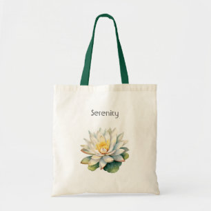 Bolsa Tote Flores de Lótus Serenidade
