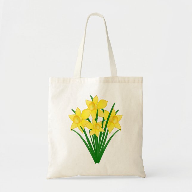 Bolsa Tote Flores de Narciso (Frente)