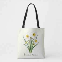 Bolsa Tote Flores de Narciso de Dezembro