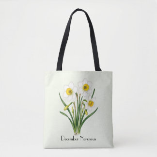 Bolsa Tote Flores de Narciso de Dezembro
